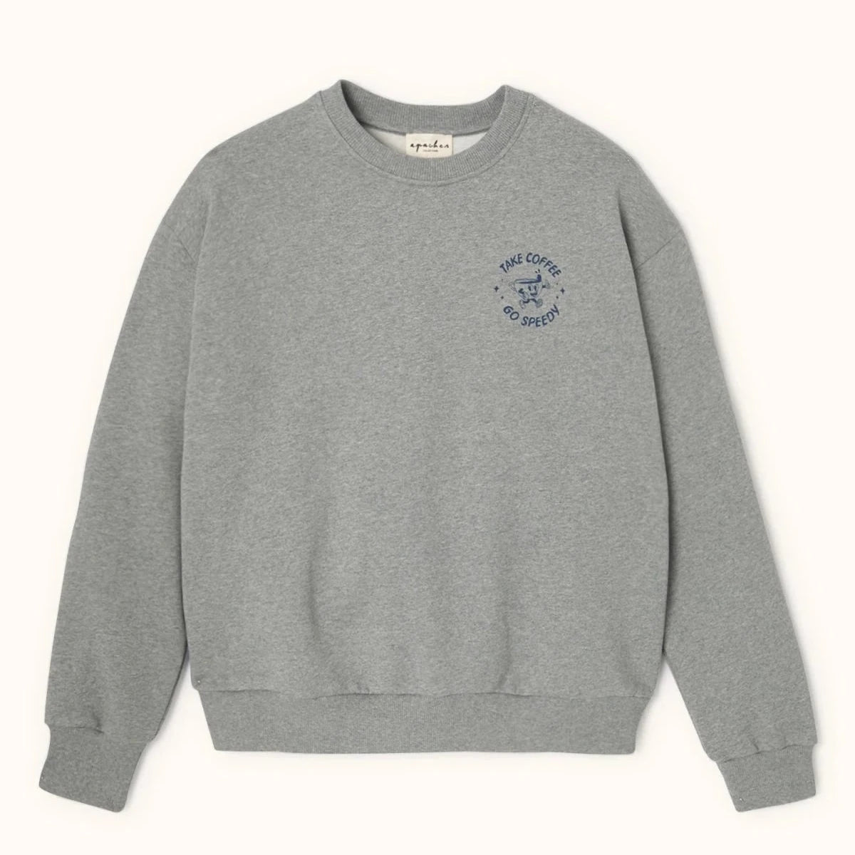 sweat-sergio-homme coffee marine apaches