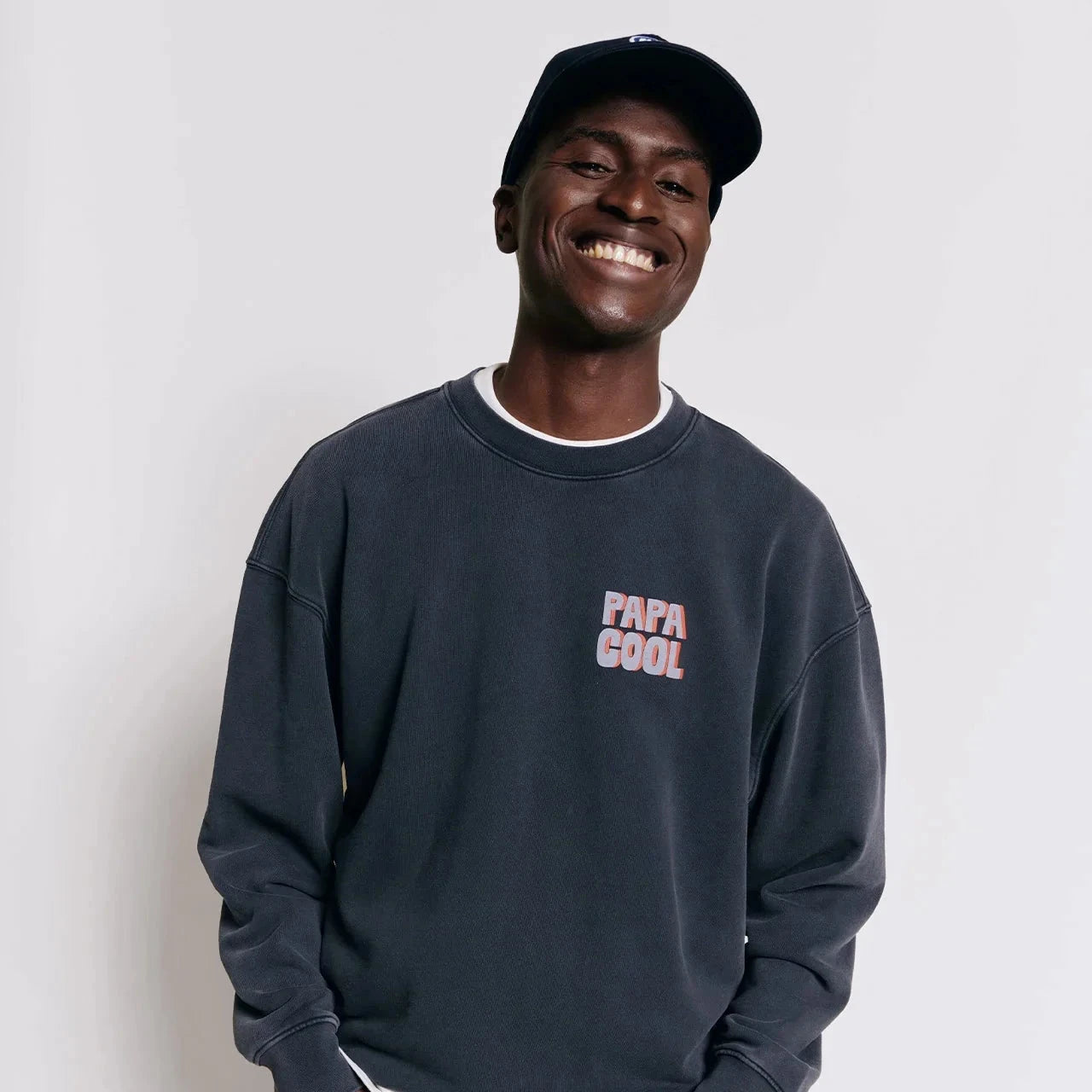 sweat papa cool gris émoi émoi