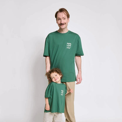t shirt émoi émoi spinach papa love club 