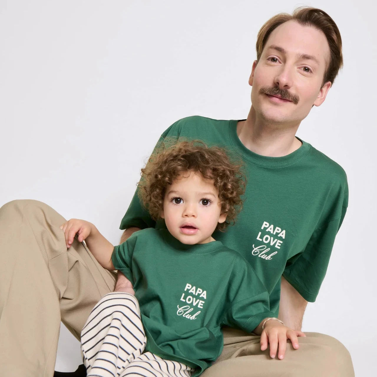 t shirt émoi émoi spinach papa love club 