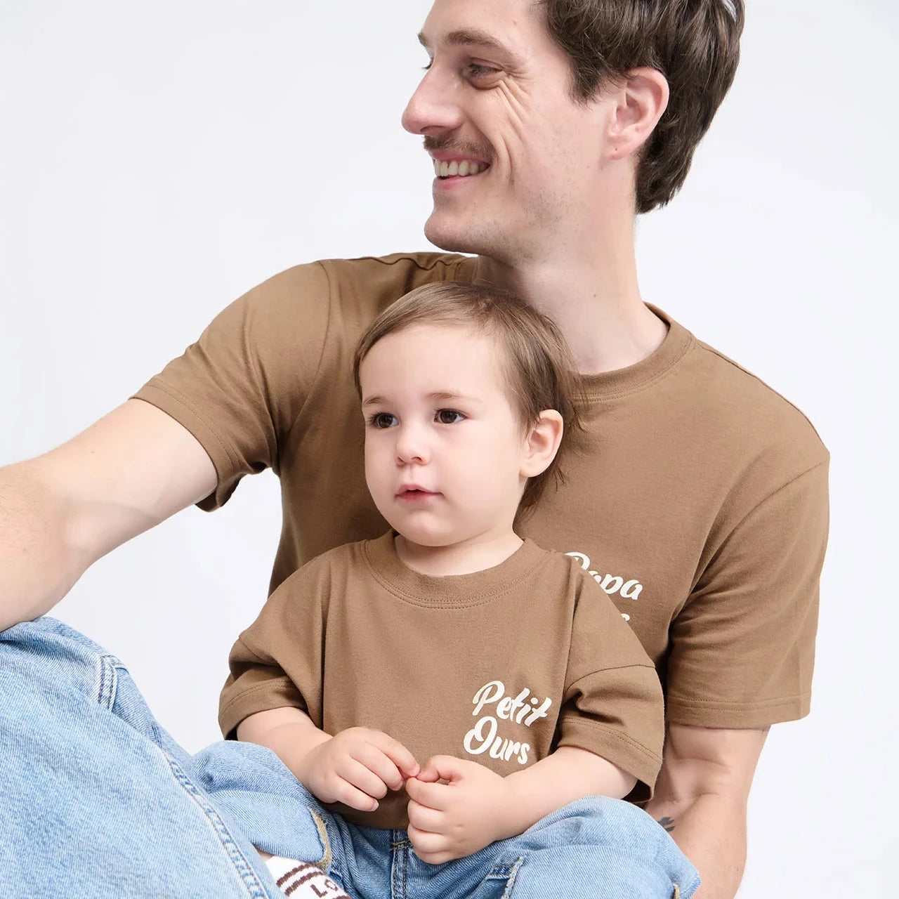 t shirt petit ours café émoi émoi 