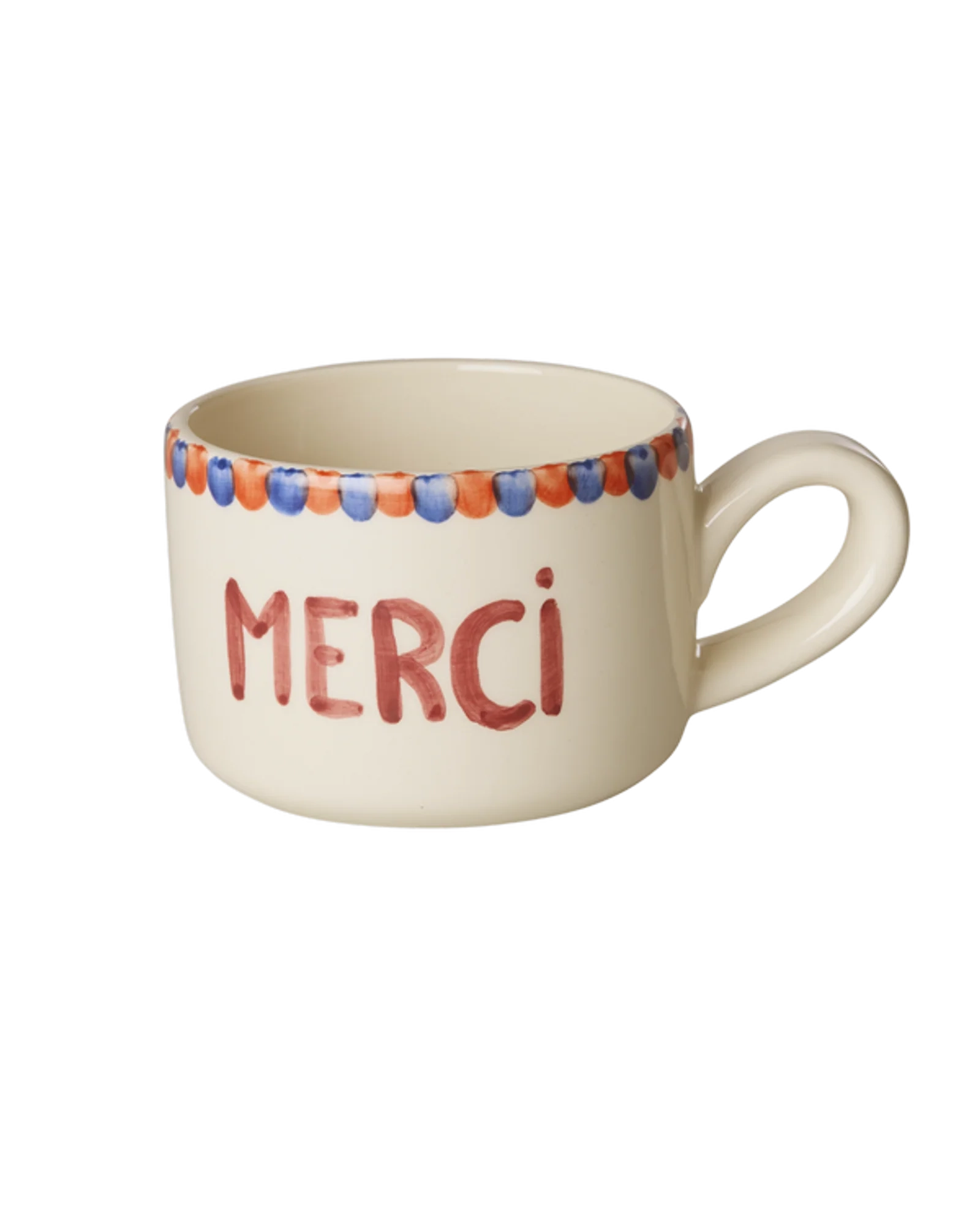Tasse beige - Merci