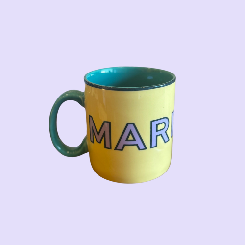 Tasse jaune - Marraine extra