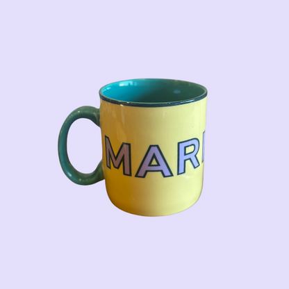 Tasse jaune - Marraine extra