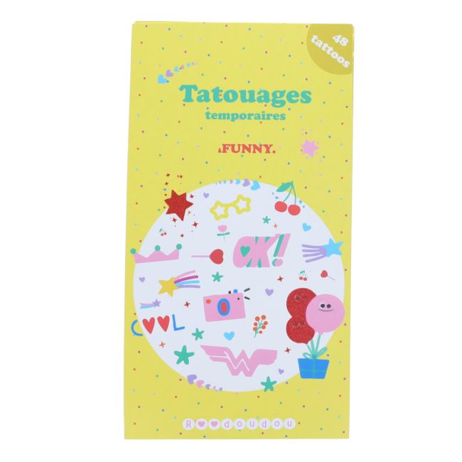 tatouages temporaires funny petit souk