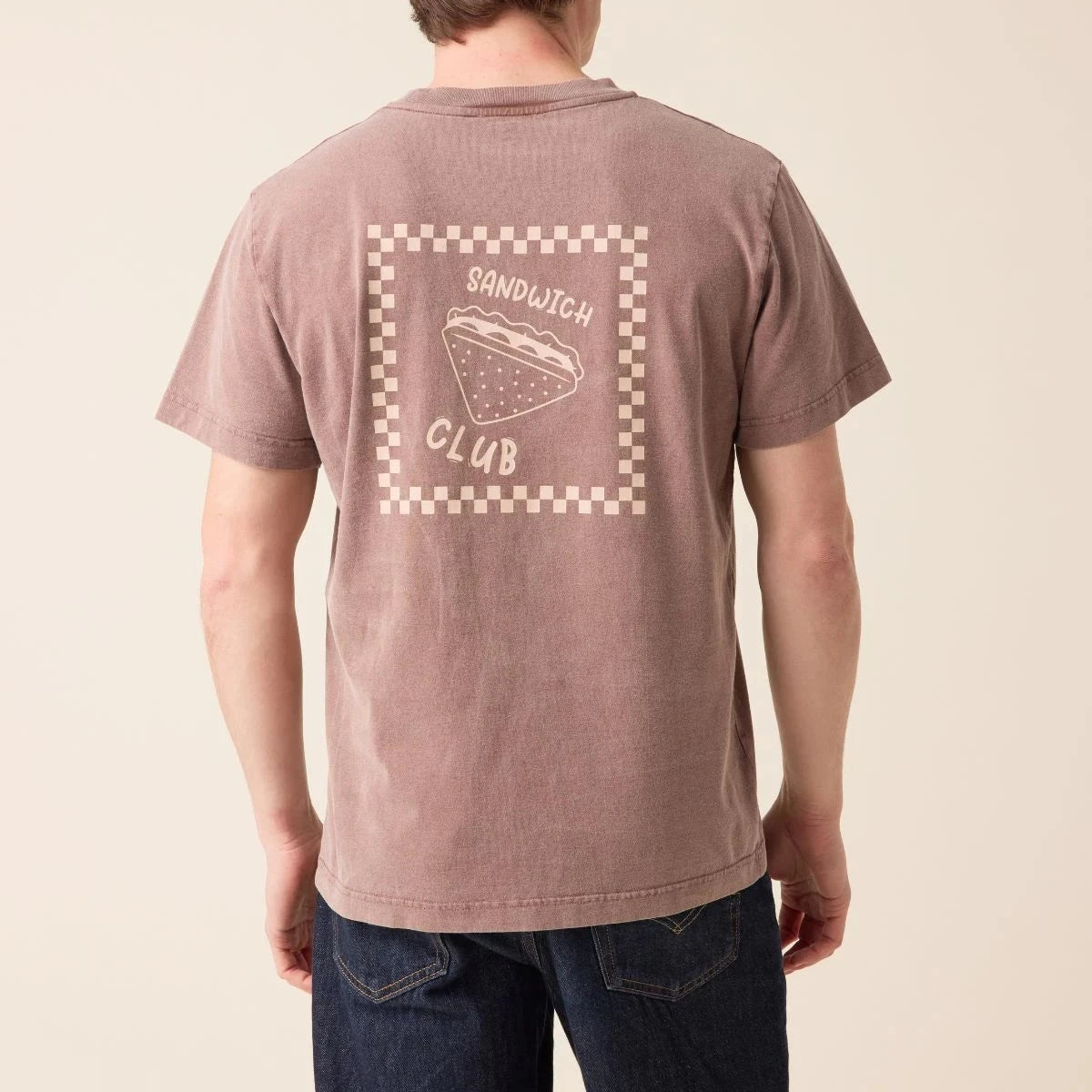 teeshirt-telmo-sandwich chocolat L apaches