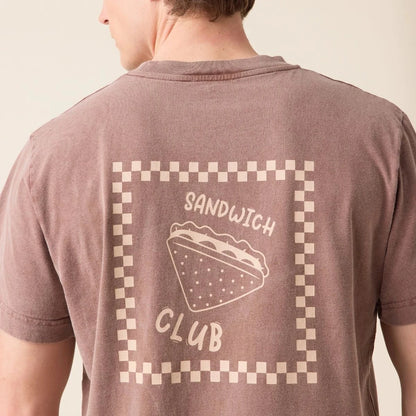 teeshirt-telmo-sandwich chocolat L apaches