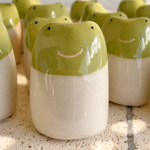 totem grenouille de l'aventure picuru ceramicas