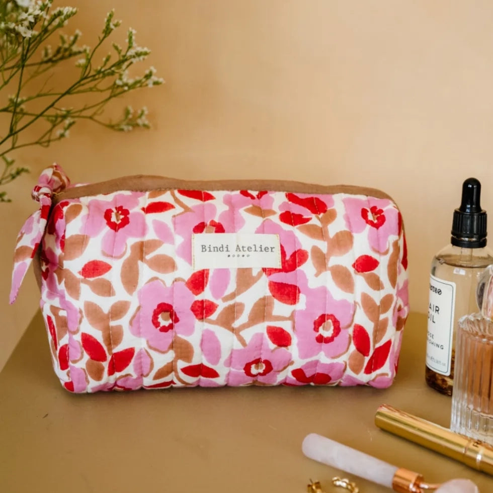 Trousse à maquillage - Amelia Pink