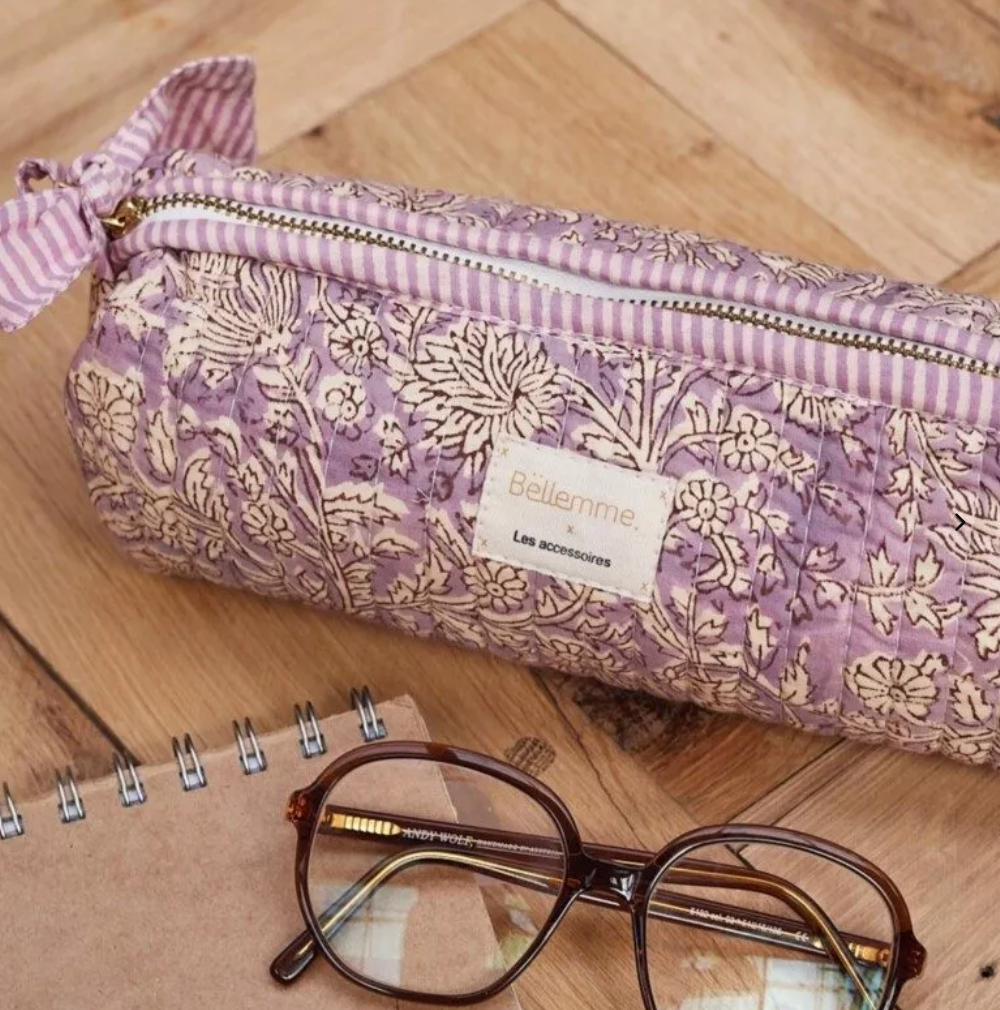 Trousse d'écolier - Anjali lilas
