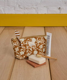 Trousse à maquillage - Kate caramel