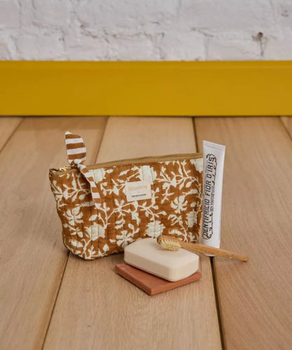 Trousse à maquillage - Kate caramel