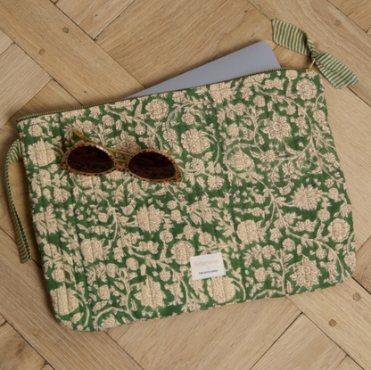 Pochette ordinateur 13' - IMPRIME ANJALI PRAIRIE