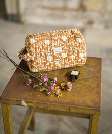 Petite trousse de toilette - Kate caramel