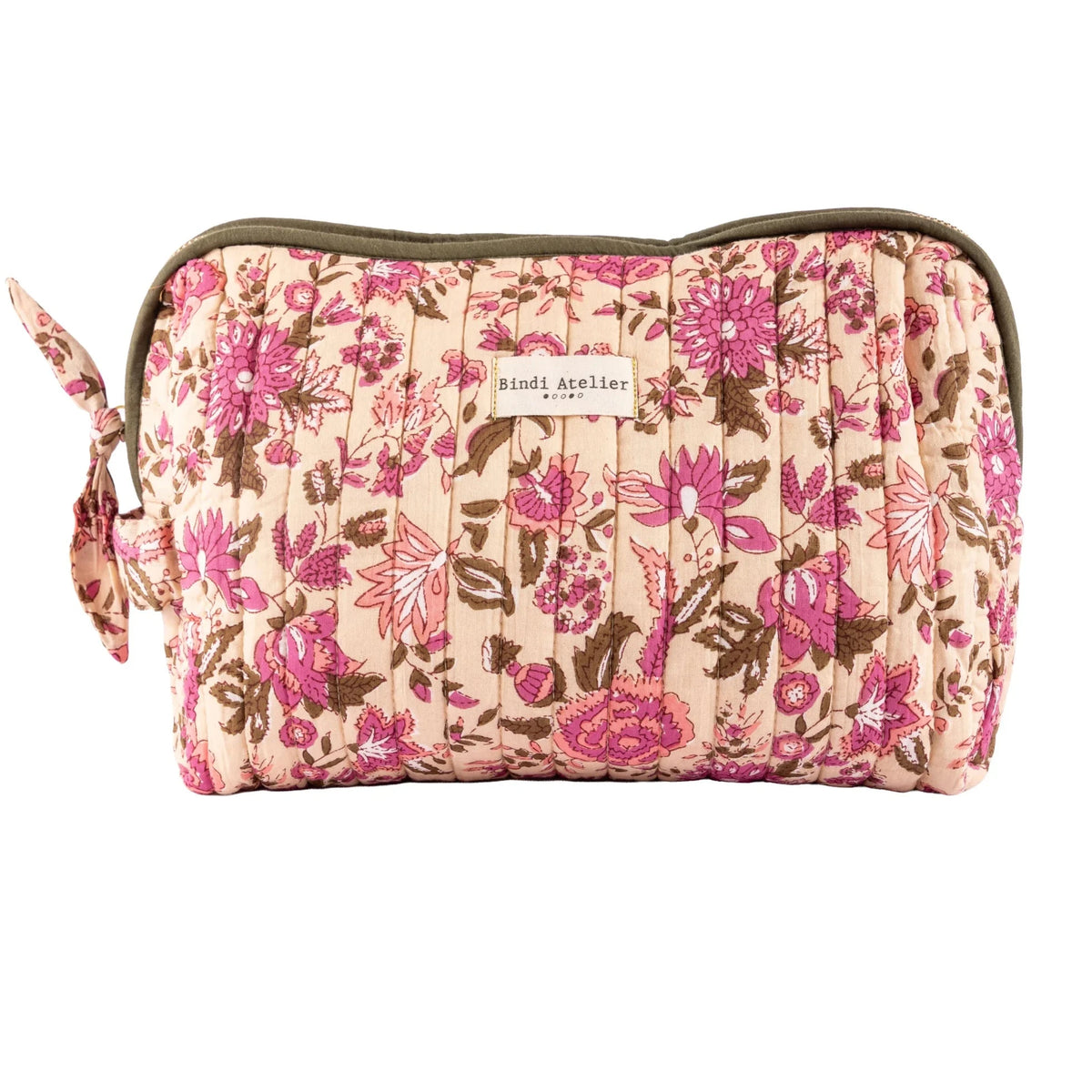 trousse de toilette Goa pink bindi atelier