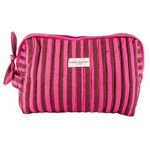 trousse de toilette stripes berry bindi atelier