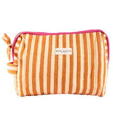 trousse de toilette stripes cream bindi atelier
