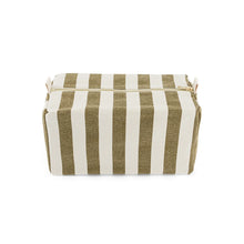 trousse de toilette vic rayures olive