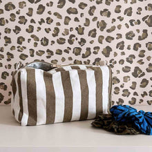 trousse de toilette vic rayures olive