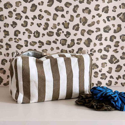 trousse de toilette vic rayures olive
