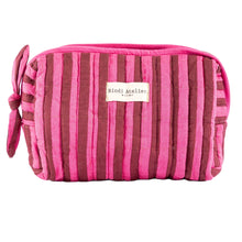 trousse maquillage stripes Berry bindi atelier