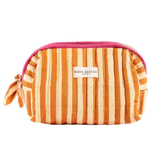 trousse maquillage stripes cream bindi atelier