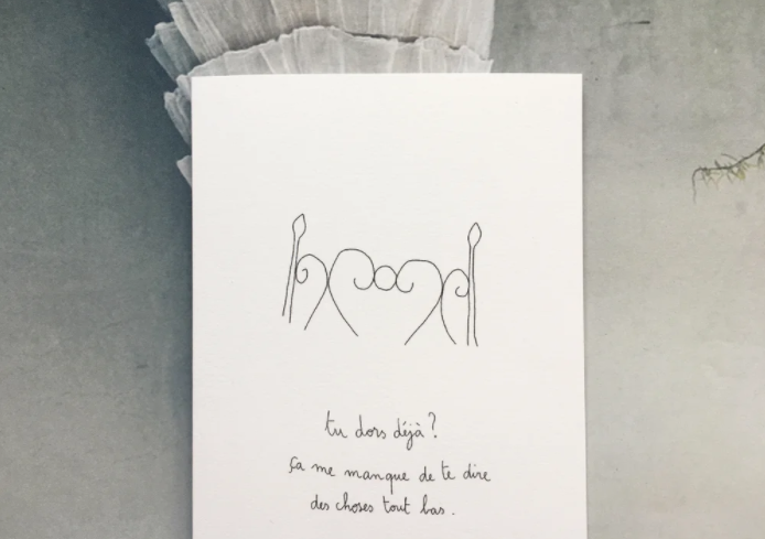 Carte - Tu dors déjà