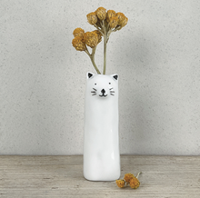 Petit vase fin - Chat