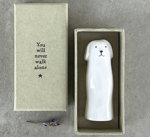 Petit vase fin - Chien