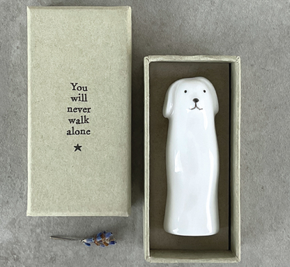Petit vase fin - Chien