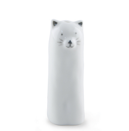 Petit vase fin - Chat