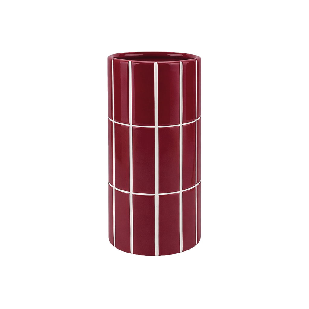 vase carrelage bordeaux opjet