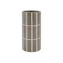 vase carrelage gris opjet