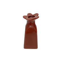 vase soliflore fleur terracotta opjet