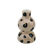 vase soliflore leopard beige