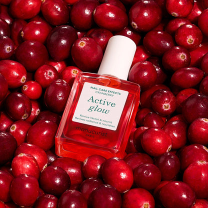 vernis active glow cranberry manucurist