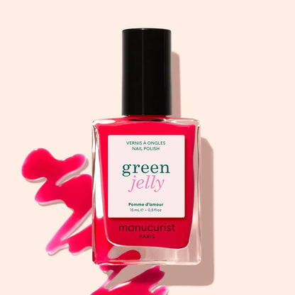 vernis jelly pomme d'amour manucurist