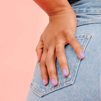 vernis à ongles lisa lilas manucurist