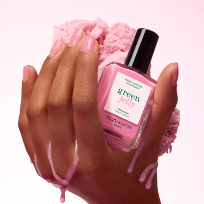 vernis à ongles pink sorbet jelly manucurist