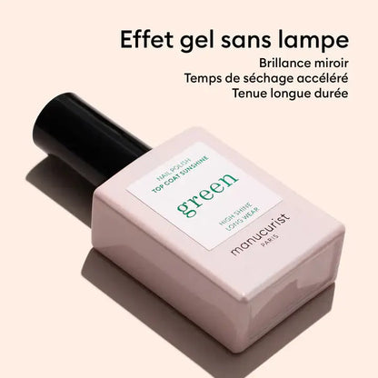 vernis à ongles top coat sunshine manucurist